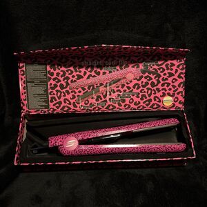 Proliss Infusion Ceramic Flat Iron Styler Hair Straightener Hot Pink Zebra